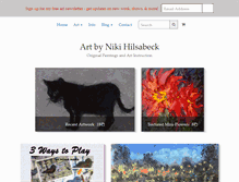 Tablet Screenshot of nikihilsabeck.com